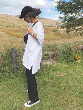 LINAさん（レディース・159cm）の秋コーディネート