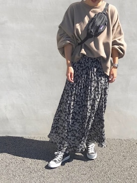 LINAさん(レディース・159cm)の秋コーディネート