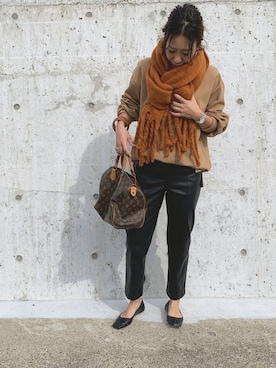 LINAさん（レディース・159cm）の秋コーディネート