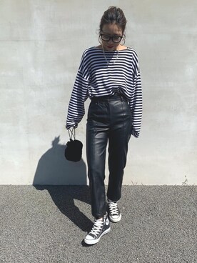 LINAさん（レディース・159cm）の秋コーディネート