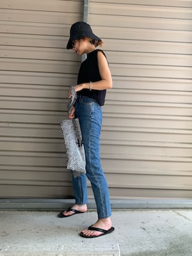 LINAさん（レディース・159cm）の夏コーディネート