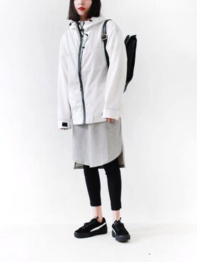 「ZALORA（-）のアイテム（ジャケット/アウター）」を使った、princessEWさん（レディース・161cm）の春コーディネート