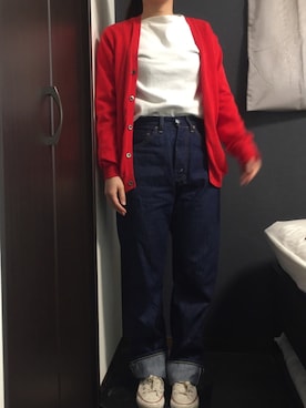 「Harriss（ハリス）のアイテム」を使った、kieeeさん（レディース・159cm）の春コーディネート