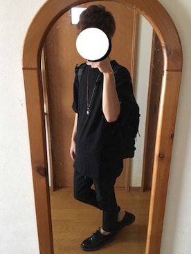 「アイテム（ネックレス、ブラウン系）」を使った、しょへさん（メンズ・176cm）の夏コーディネート