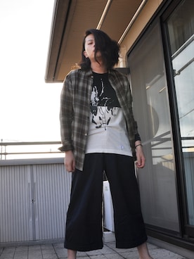「通販」｜「アイテム（その他）」を使った、KNOCK and WOODさん（メンズ・165cm）の夏コーディネート