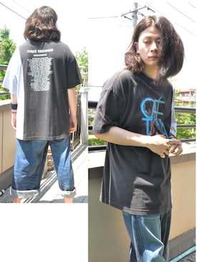 「通販」｜「アイテム（その他）」を使った、KNOCK and WOODさん（メンズ・165cm）の夏コーディネート