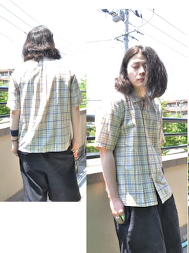 「通販」｜「アイテム（その他）」を使った、KNOCK and WOODさん（メンズ・165cm）の夏コーディネート