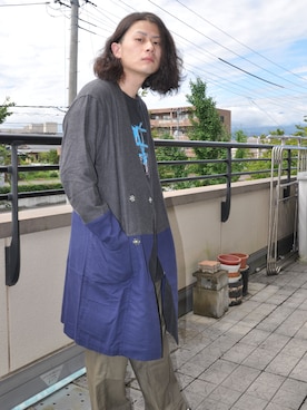 「SASQUATCHfabrix.（サスクワァッチファブリックス）のアイテム」を使った、KNOCK and WOODさん（メンズ・165cm）の秋コーディネート