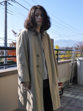 「通販」｜「アイテム（その他）」を使った、KNOCK and WOODさん（メンズ・165cm）の秋コーディネート