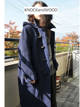 「通販」｜「アイテム（その他）」を使った、KNOCK and WOODさん（メンズ・165cm）の秋コーディネート