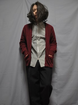 「通販」｜「アイテム（その他）」を使った、KNOCK and WOODさん（メンズ・165cm）の春コーディネート
