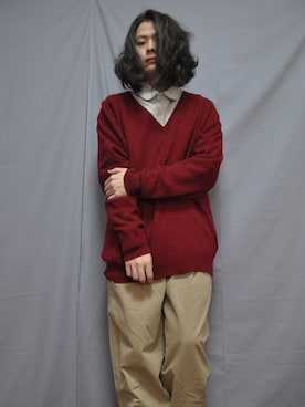 「UNUSED」｜「アイテム（その他）」を使った、KNOCK and WOODさん（メンズ・165cm）の夏コーディネート