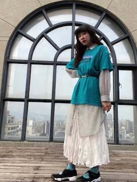 「nike」｜「アイテム（その他）」を使った、ccuuccc 🇹🇼さん（レディース・166cm）の春コーディネート