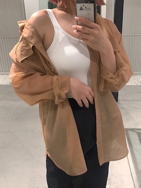 Yumi Kitamuraさん（レディース・157cm）の春コーディネート