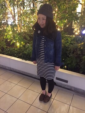 「Naturalizer   （ナチュラライザー）のアイテム」を使った、ERIKOさん（レディース・154cm）の冬コーディネート