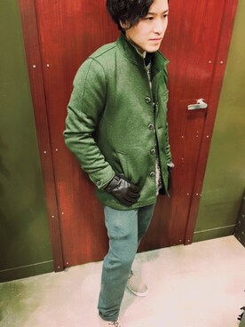 ERIKOさん（メンズ・174cm）の冬コーディネート