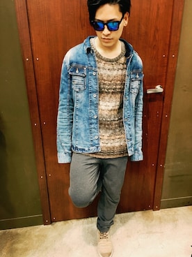 ERIKOさん（メンズ・174cm）の冬コーディネート