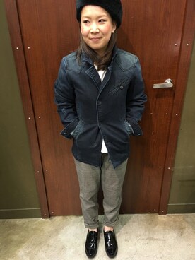 ERIKOさん（レディース・154cm）の冬コーディネート