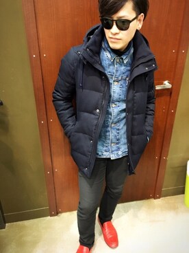 ERIKOさん（メンズ・174cm）の冬コーディネート