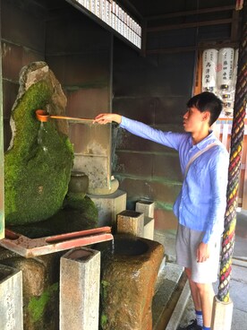 「ADLIB（アドリブ）のアイテム（レッグウェア）」を使った、Kennith Leeさん（メンズ・187cm）の秋コーディネート