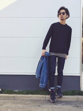 YUSUKE5さん(メンズ・165cm)の冬コーディネート