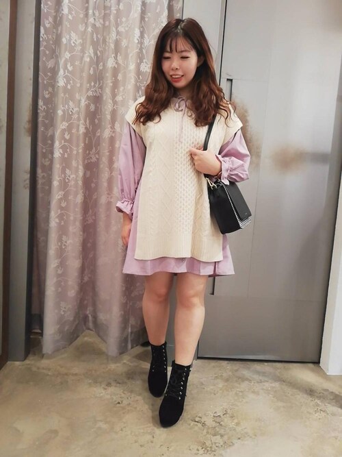 マジェスティックレゴン京橋京阪モール店スタッフ Majestic Legon Majestic Legonのワンピースを使ったコーディネート Wear