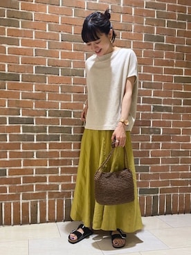 「ARIZONA」｜naminoさん（レディース・154cm）の春コーディネート