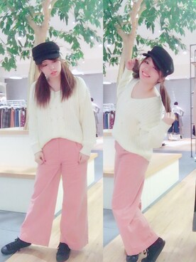 愛原まなさんのコーディネート