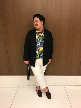 「MrBabemagazine」｜東田拓也さん（メンズ・178cm）の春コーディネート