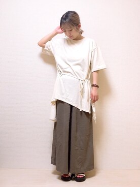 TAMUさん（レディース・154cm）の夏コーディネート