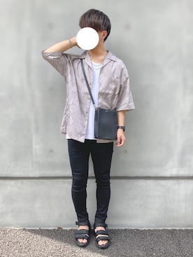 「アイテム（雑誌）」を使った、itsukiさん（メンズ・167cm・10代）の夏コーディネート