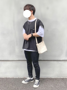 「アイテム（雑誌）」を使った、itsukiさん（メンズ・167cm・10代）の夏コーディネート