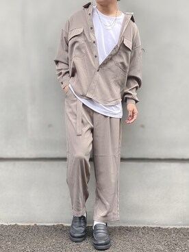 「アイテム（雑誌）」を使った、itsukiさん（メンズ・167cm・10代）の秋コーディネート