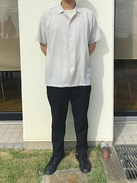 「B.C STOCK（ベーセーストック）のアイテム」を使った、SHINさん（メンズ・176cm）の夏コーディネート