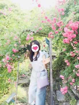 「Chesty（チェスティー）のアイテム（パンツ）」を使った、hamiさん（レディース・159cm）の夏コーディネート