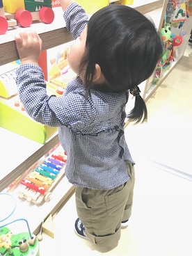 kuru＊ruさん（キッズ・80cm）の春コーディネート