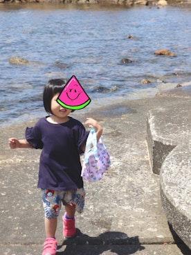 kuru＊ruさん（キッズ・90cm）の夏コーディネート