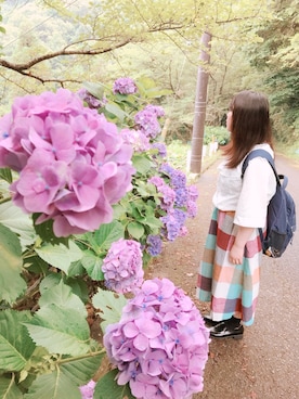 あつこさん(レディース・154cm)の夏コーディネート