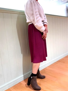 「ライラック」｜JELLYBEANSさん（レディース・155cm）の冬コーディネート