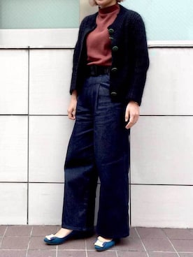 「JELLY BEANS（ジェリービーンズ）のアイテム」を使った、JELLYBEANSさん（レディース・155cm）の冬コーディネート