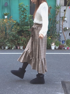 「JELLY BEANS」｜JELLYBEANSさん（レディース・155cm）の冬コーディネート