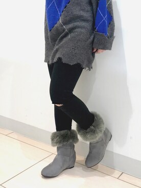 「JELLY BEANS」｜JELLYBEANSさん（レディース・155cm）の冬コーディネート