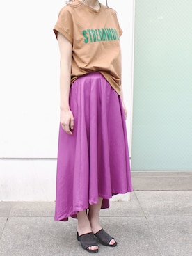 「チュール」｜JELLYBEANSさん（レディース・155cm）の春コーディネート