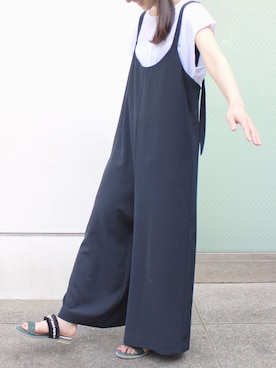 「アイテム（サンダル、グリーン系）」を使った、JELLYBEANSさん（レディース・155cm）の夏コーディネート