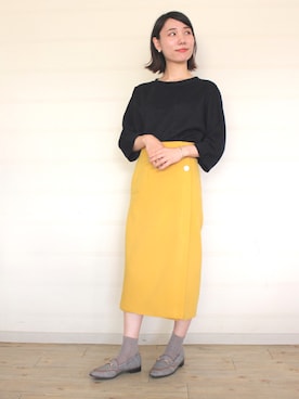 「オジ靴」｜JELLYBEANSさん（レディース・155cm）の夏コーディネート