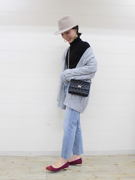 「JELLY BEANS（ジェリービーンズ）のアイテム」を使った、JELLYBEANSさん（レディース・155cm）の秋コーディネート