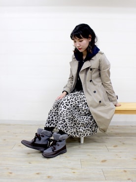 「JELLY BEANS（ジェリービーンズ）のアイテム」を使った、JELLYBEANSさん（レディース・155cm）の秋コーディネート