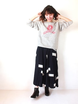 「サイドゴアブーツ」｜JELLYBEANSさん（レディース・159cm）の秋コーディネート