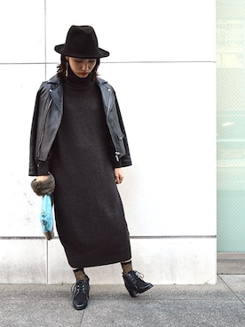 「ソックス➕ブーツ」｜JELLYBEANSさん（レディース・159cm）の秋コーディネート