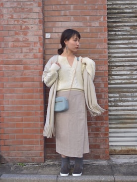 「JELLY BEANS（ジェリービーンズ）のアイテム」を使った、JELLYBEANSさん（レディース・155cm）の冬コーディネート